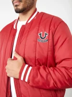 Chamarra True Religion Roja​ - Image 4