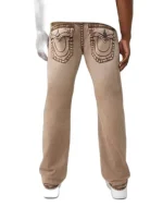 khaki true religion jeans